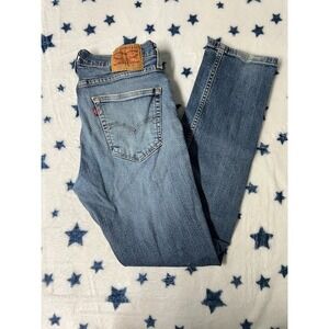 Lee Men's Straight Jeans W34 L32 Light Wash – Regular Fit Denim Pants